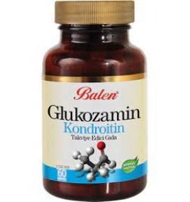 Глюкозамин, Хондроитин Glukozamn Kondroitin Balen (60кап, Турция)